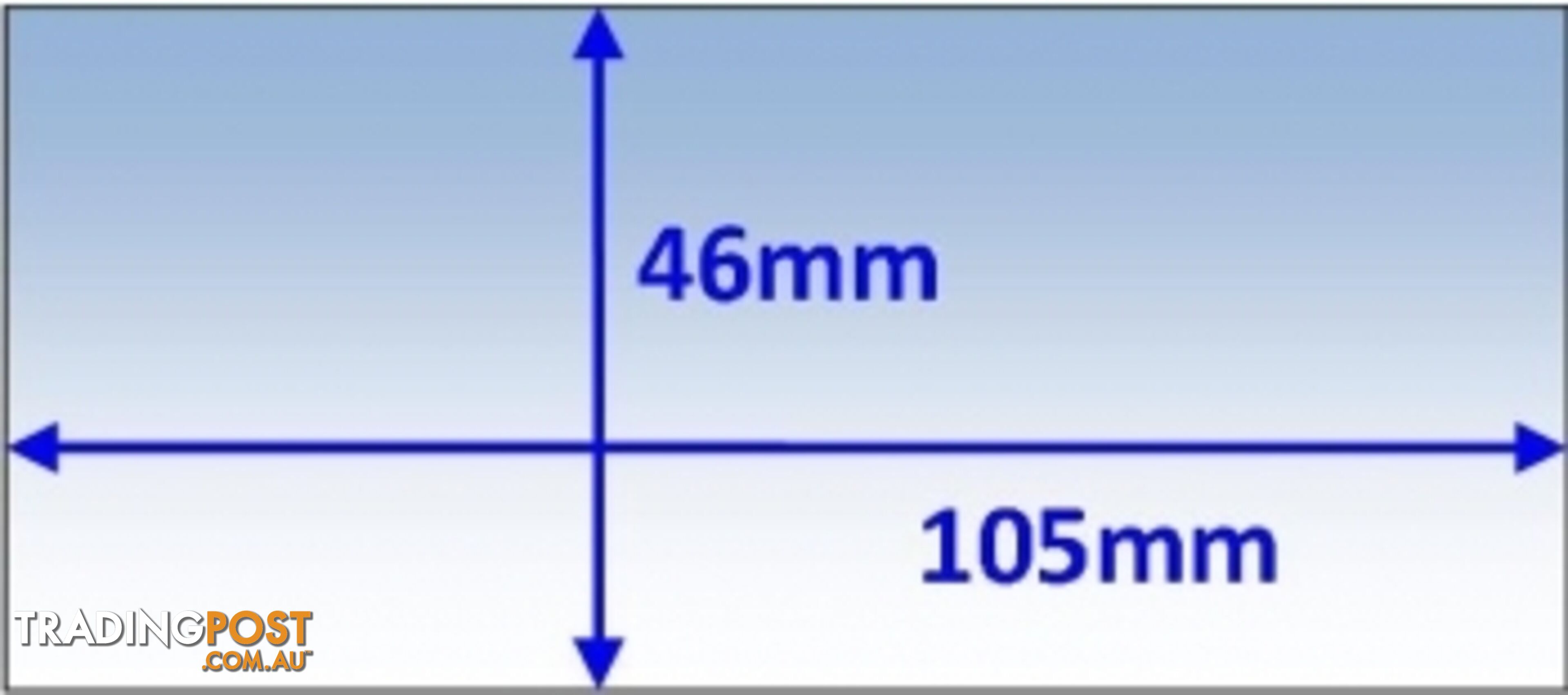 Clear Inner Lens 105 x 46mm Suits Cigweld Weldskill CL10546-5 PKT:5