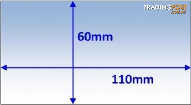 Clear Outer Lens for Kemppi Beta 60 & Others 110 X 60mm Weldclass P7-CL11060/10...