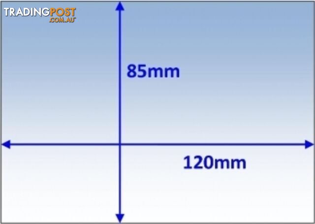 Outer Lens 120 x 85mm Suit Servore SV4000 Weldclass P7-CL12085/10