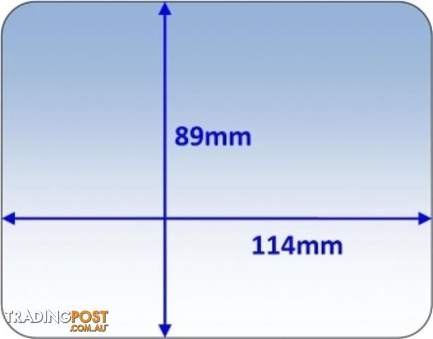Clear Outer Lens 114 X 89mm for Cigweld Weldskill P7-CLCWS-10 PKT:10