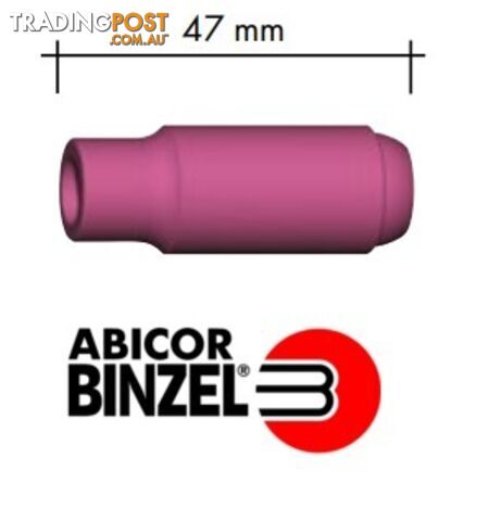 Collet Body Alumina Nozzle Size 7 Suits 17/18/26 Torch 10N47 Binzel P701.0110...