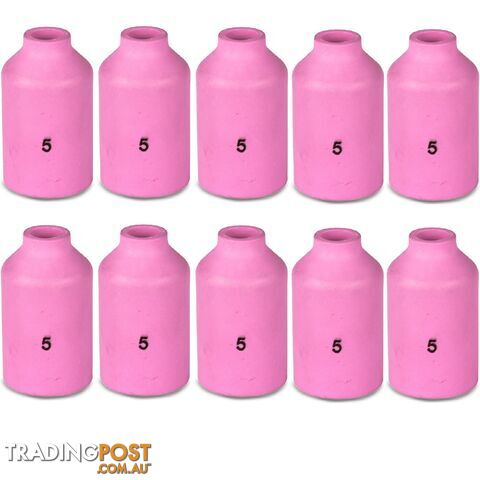 Gas Lens Alumina Cup Size 5 (8.0mm) Suits 17/18/26 Torch P701.0421-10 PKT : 10