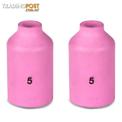 Gas Lens Alumina Cup Size 5 (8.0mm) Suits 17/18/26 Torch P701.0421 PKT : 2