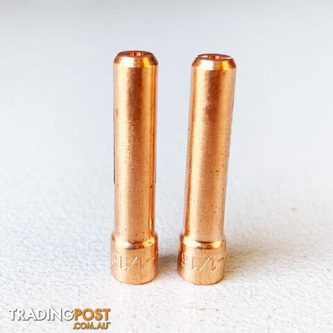 10N23S Stubby 1.6 Collet For 17/18/26 Torch Binzel P701.1221 Pack:2