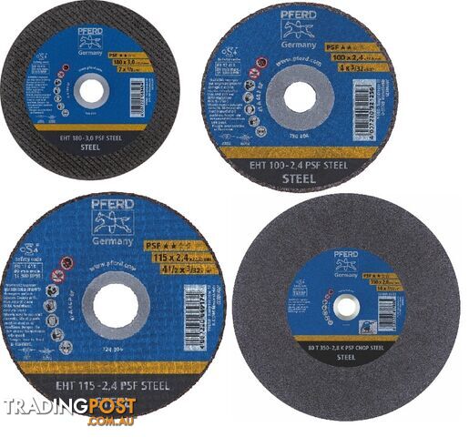 Flat Cut-Off Wheel EHT 115-2.4 A 46 P PSF GP-Steel Pferd 61730026 Each