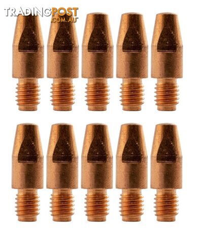 Contact Tips 1.0mm x M8 Binzel Style 36/38/500 Unimig PCT0005-10 Pack Of 10