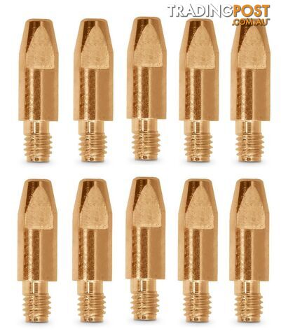 Contact Tips 0.6mm x M6 8mm Binzel Style 24/25/36 Unimig PCT0009-06 Pack Of 10