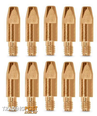 Contact Tips 1.6mm x M6 Binzel Style 24/25/36 Unimig PCT0009-16 Pack Of 10