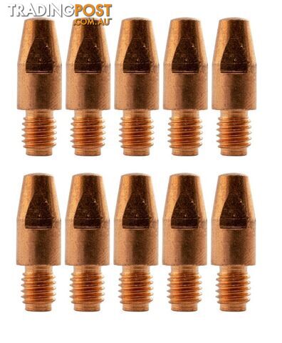 1.0mm Steel M8 10di Bzl Style contact tip PCT10810A-25 Pack of 25