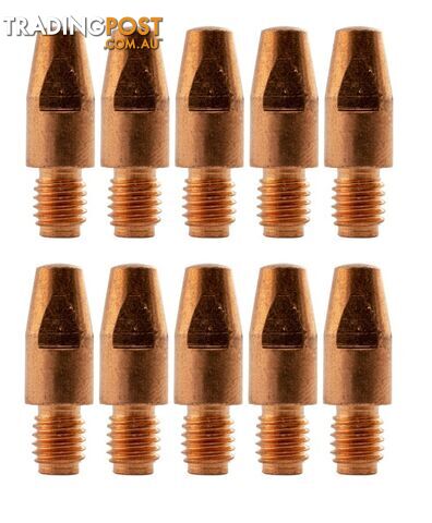 Contact Tips 1.2mm x M8 10mm Aluminium Binzel Style 36/38/500 Unimig...