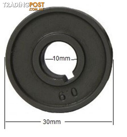 Feedroller 30mm OD 10mm ID Unimig FR3010