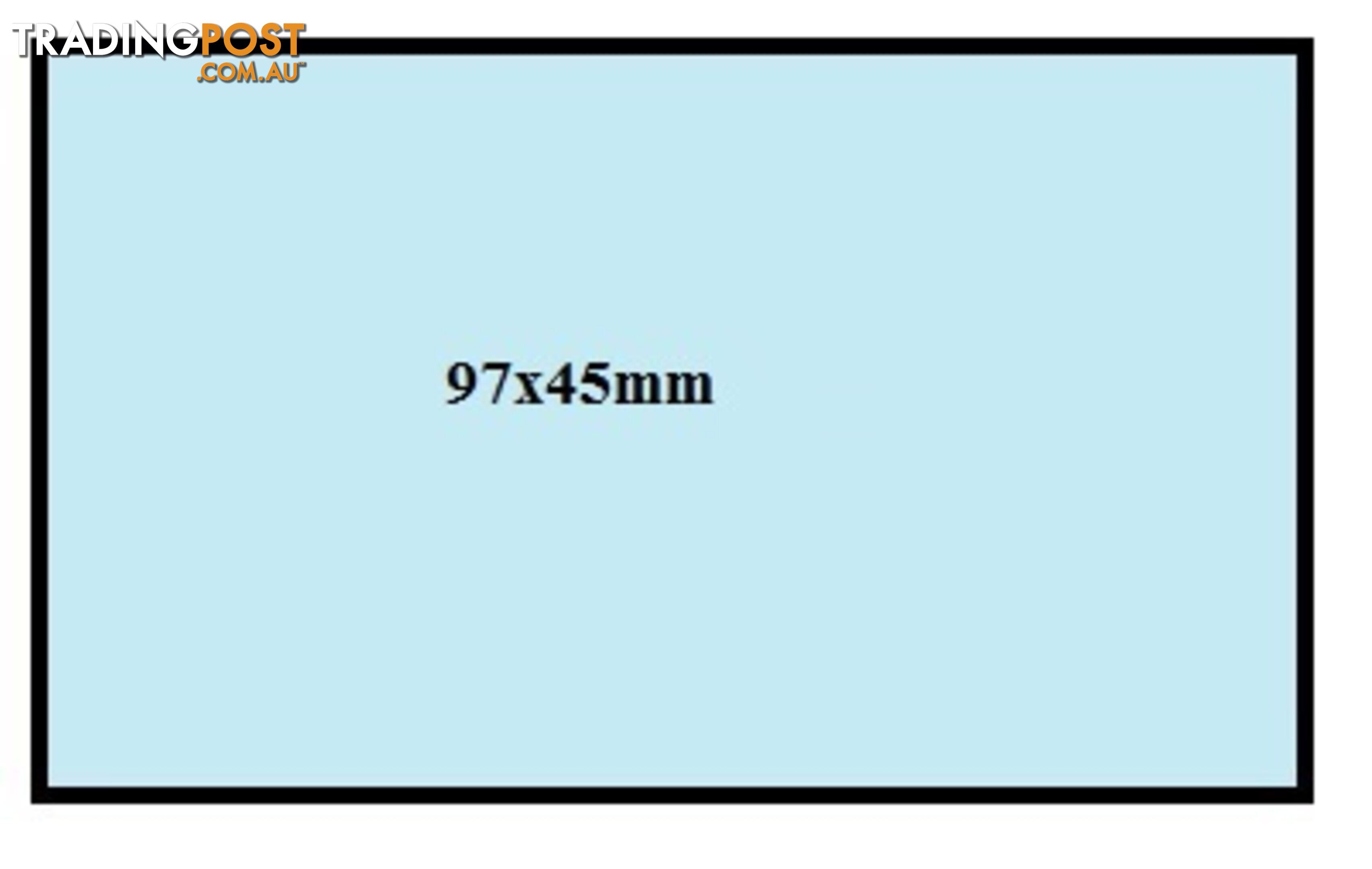 97x45mm Welding Clear Lens