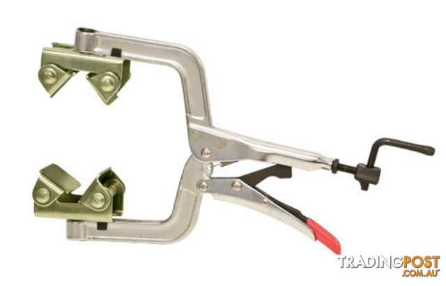 Strong Hand Tools 6" Pipe Clamp/Welding Plier with Adjustable V Pads-PG622V