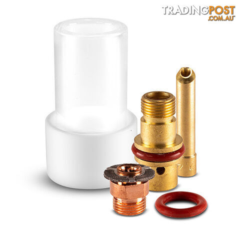 Pyrex Short Kit 2.4mm Short For TIG Torch 9/20 Unimig PGLK92024S