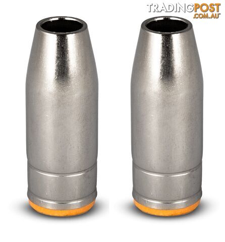 Gas Nozzle Tapered Binzel Style 25 Unimig PGN25TAP Pack of 2