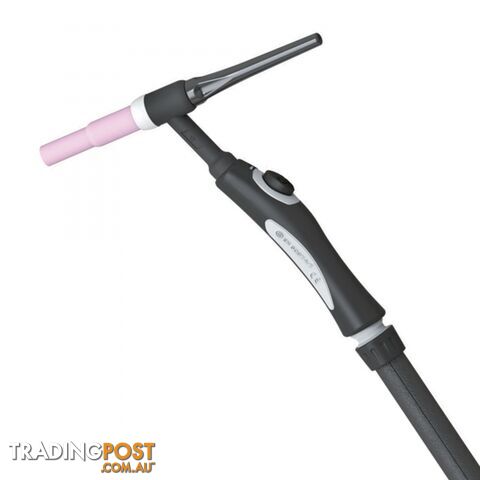 SR 17 TIG Torch 4 Metres 35/50 Dinse Style Ergo With 7 Pin Connection and Switch Unimig SR-17-4MCP50