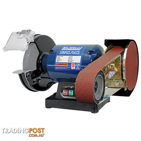 Multitool PO362 Attachment on PO200HD 750 Watt Bench Grinder ITM PO362-200HD