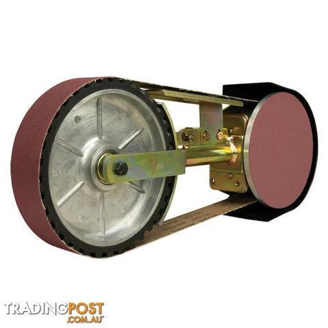 Multitool Belt and Grinding Attachment 1220 x 50mm 200mm Contact Wheel 178mm...