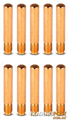 Contact Tips 0.8mm Tweco Style 2/4 Unimig PWGA1430 Pack of 10