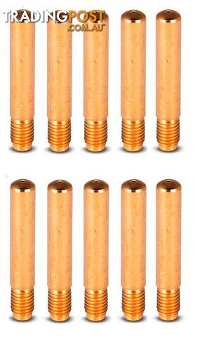 Contact Tips 1.2mm Tweco Style 2/4 Unimig PWGA1445 Pack of 10