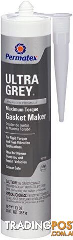 Permatex Ultra Grey 13oz Cartridge