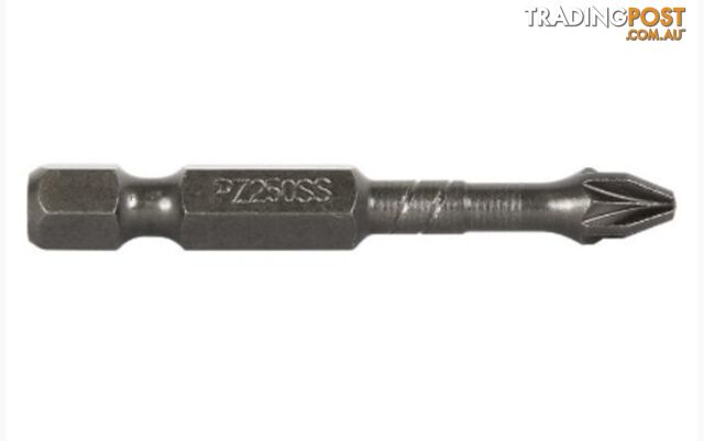 Thunderzone PZ2 x 25mm Impact Power Bit PZ250SS