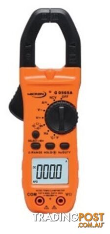 Clamp Meter AC/DC True RMS NCV 800A Q0965A