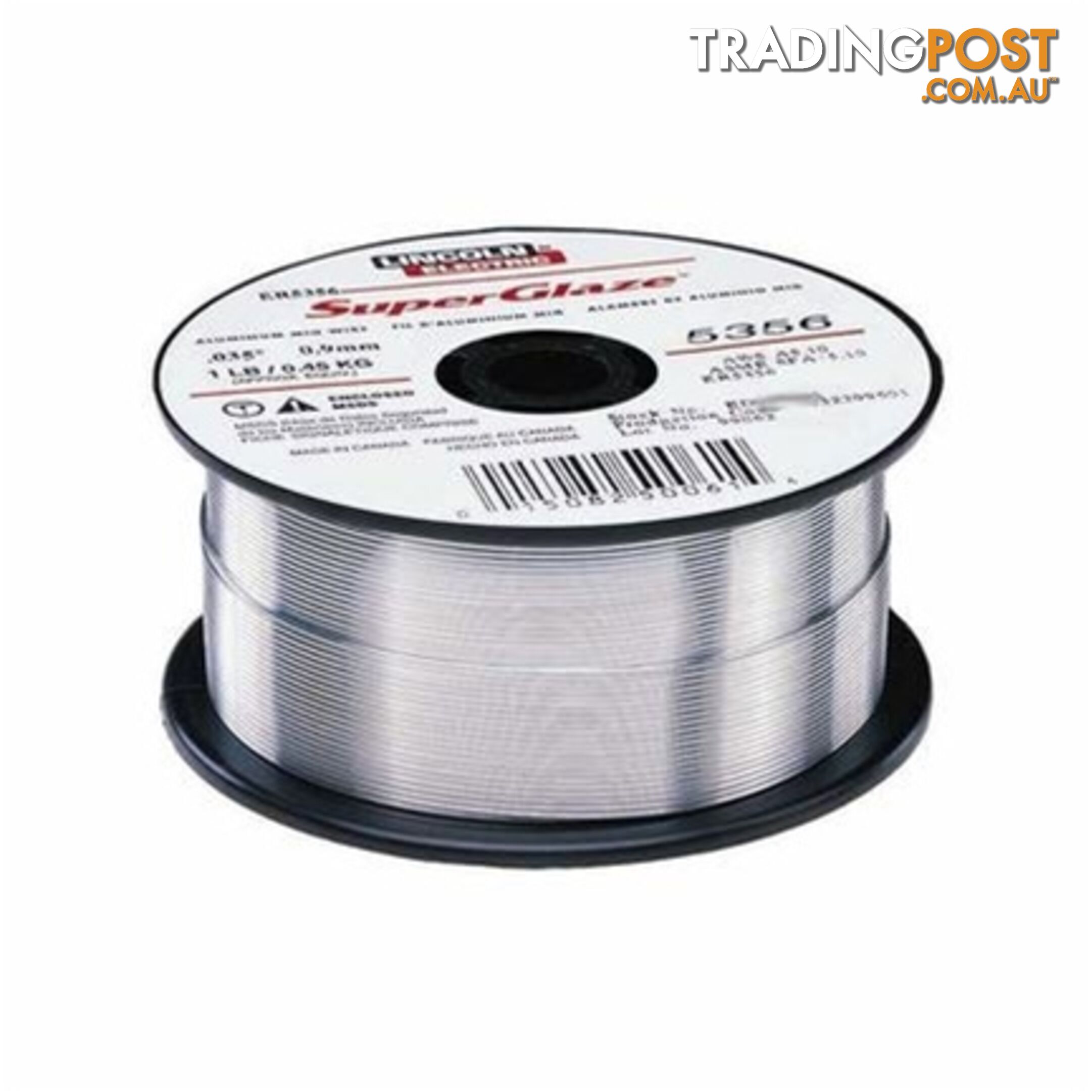 Aluminium 4043 MIG Wire 0.8mm 0.45kg Lincoln ED030307