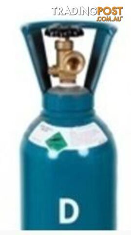 Size D 100% Pure Argon Gas Cylinder Including Gas GASARD