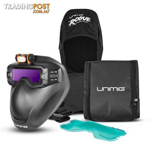 Welding Goggles & Mask Kit Auto Darkening Unimig U21001K