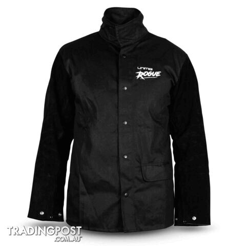 ROGUE Leather Sleeved Welding Jacket(X- Large) Unimig UMWJ-B-XL