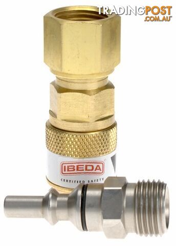 Quick Action Coupler Inert Gas EN561 QIDF5M5