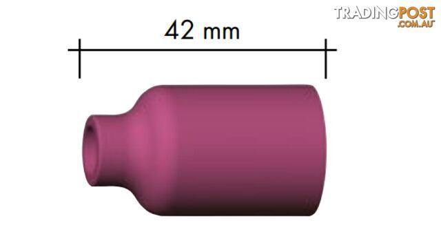 Gas Lens Alumina Cup Size 8 54N14 Binzel 701.0424 Pkt : 2