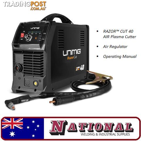 Plasma Cut 40 Air Razorâ¢ With Built-In-Air Compressor Unimig U14001K