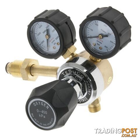 Regulator 1 Stage Side Entry Oxygen Type 10 Tesuco RC1SOX4.5