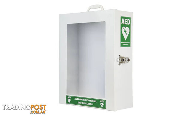 Steel Wall Defib Cabinet, Australian Resus Council Approved FastAid RDC100