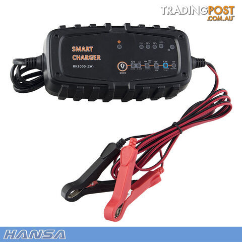 Battery Smart Charger – ( 2A ) Hansa RK2000