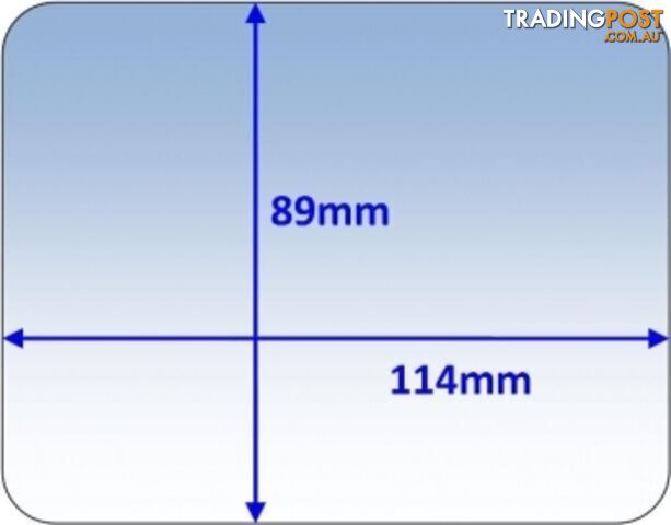 Clear Outer Lens 114 X 89mm for Cigweld Weldskill P7-CLCWS-10 PKT:10