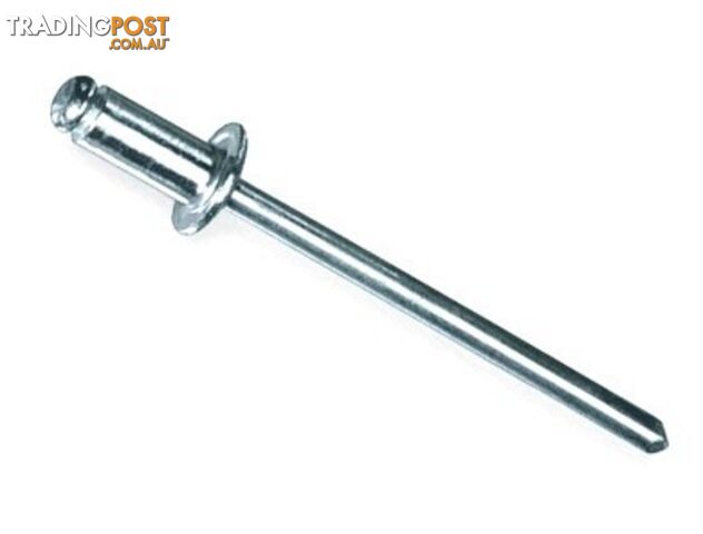 Blind Rivets Open Aluminium 5052 & Steel Rivets 4 (1/8") Diameter Bremick