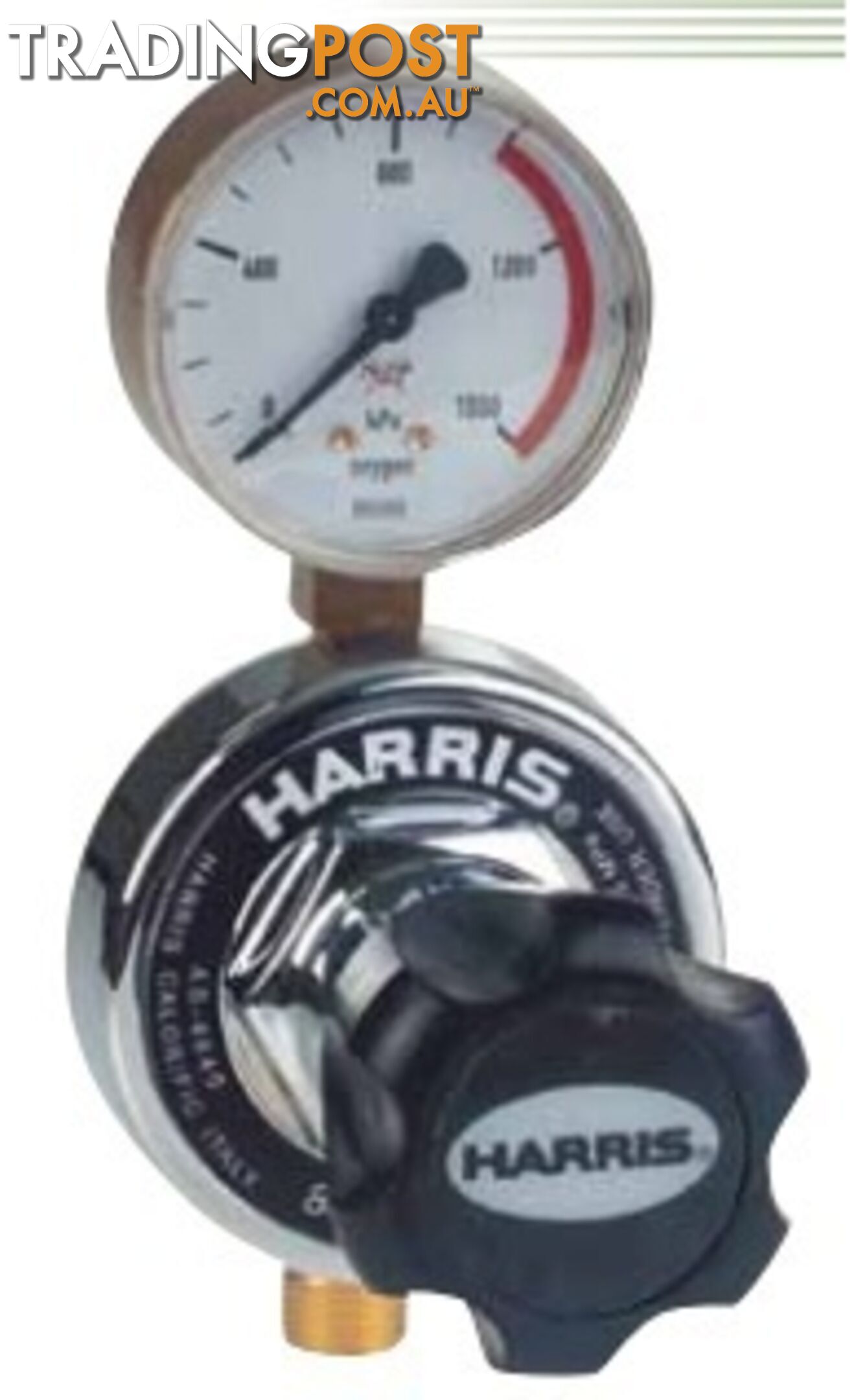 Harris Model 847 Pipeline Reg, Rear Inlet (Acetylene Type)