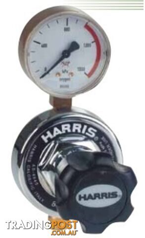 Harris Model 847 Pipeline Reg, Rear Inlet (Acetylene Type)