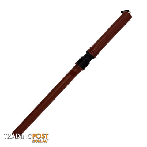 TIG Rod Storage Tube 1m (36”) ID length Brown With Key Tag RST1MBROWN
