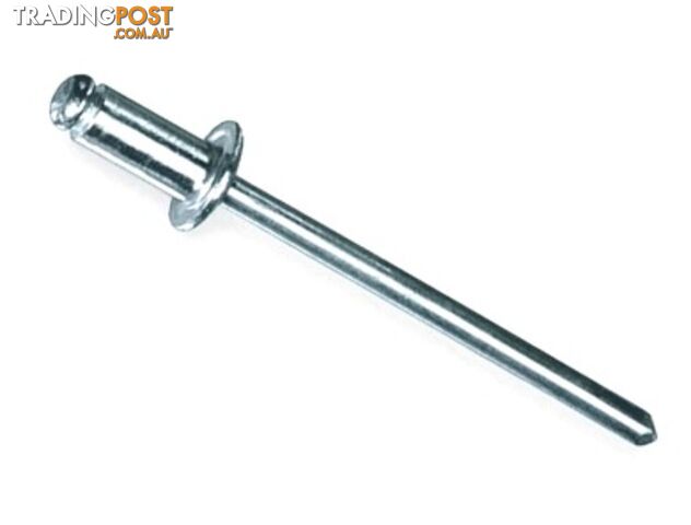 Blind Rivets Open Aluminium 5052 & Steel Rivets 5(5/32") Diameter  Bremick RPT2S050_