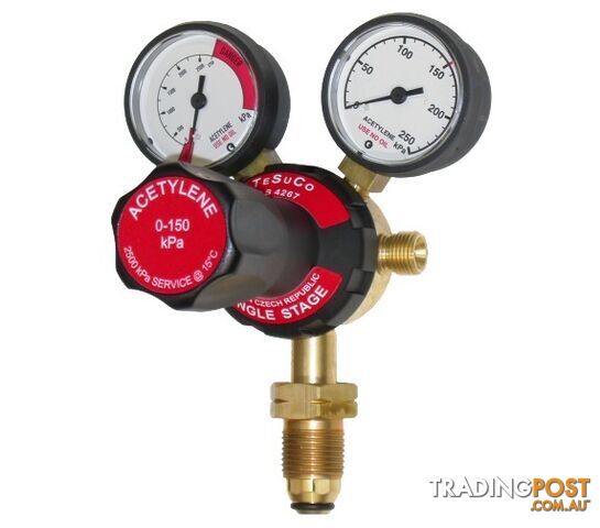Regulator 1 Stage Bottom Entry Acetylene Type 20 In 2,500kPa Out 150kPa