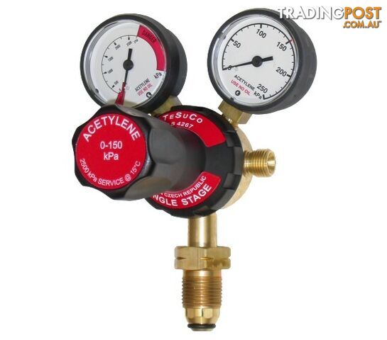 Regulator 1 Stage Bottom Entry Acetylene Type 20 In 2,500kPa Out 150kPa