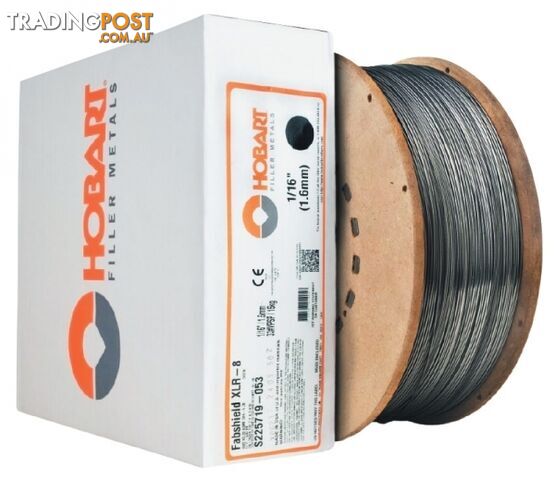 Low Hydrogen T-8 Self-Shielded 1.8mm 15Kg Flux-Cored Gasless Wire Hobart...