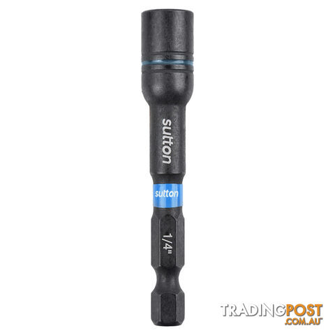 Nutsetter Bit S230 Supa TORQ Magnetic Set 1/4-3/8in 65mm 3Pc Sutton Tools S230S03CX - photo 2 of 2
