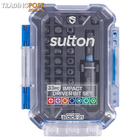 SupaTorq Impact Screwdriver Bits Sets Sutton S250S33A