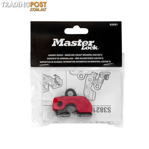 Grip Tight™ Plus Circuit Breaker Lockout Device Masterlock S3821 - photo 2 of 4