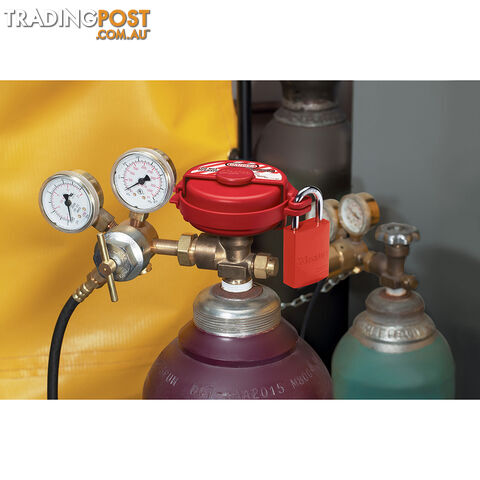 Pressurized Gas Valve Lockout Masterlock S3910